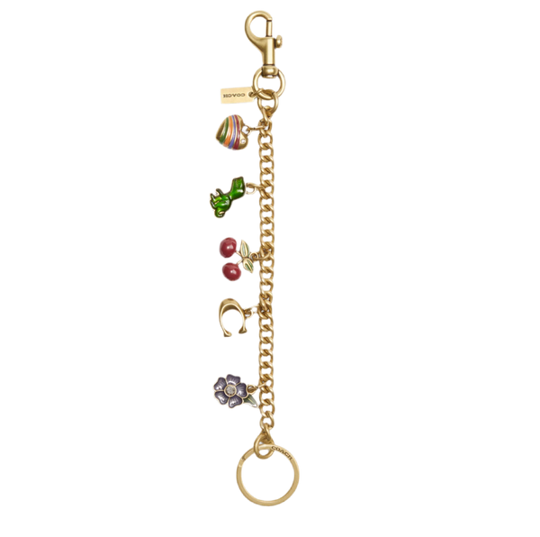 Coach Outlet - Motif Chain Bag Charm *Preorder*