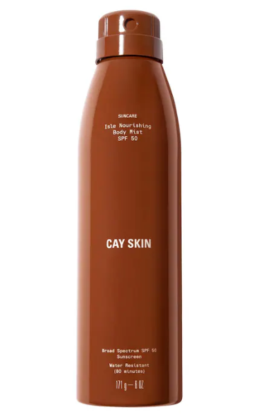 CAY SKIN Isle Nourishing Body Mist SPF 50 with Sea Moss and Hyaluronic Acid *Preorder*