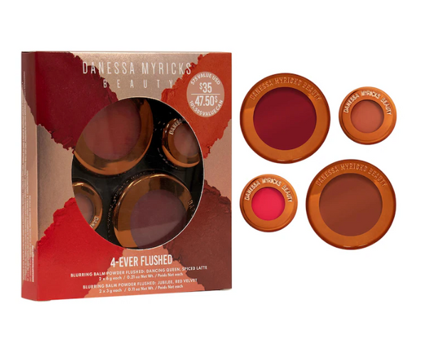 Danessa Myricks Beauty Yummy Skin 4-Ever Flushed Lip and Cheek Set *Preorder*