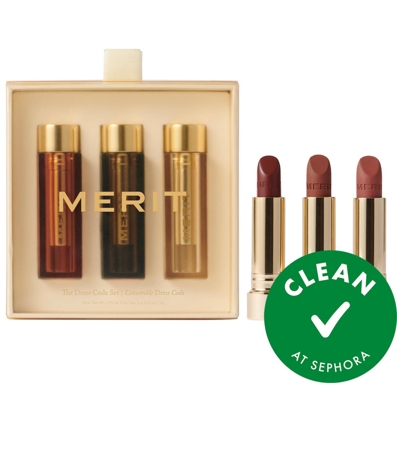 Merit - The Dress Code Lipstick Set *Preorder*