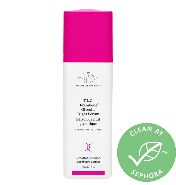 Drunk Elephant - T.L.C. Framboos™ Glycolic Resurfacing Night Serum