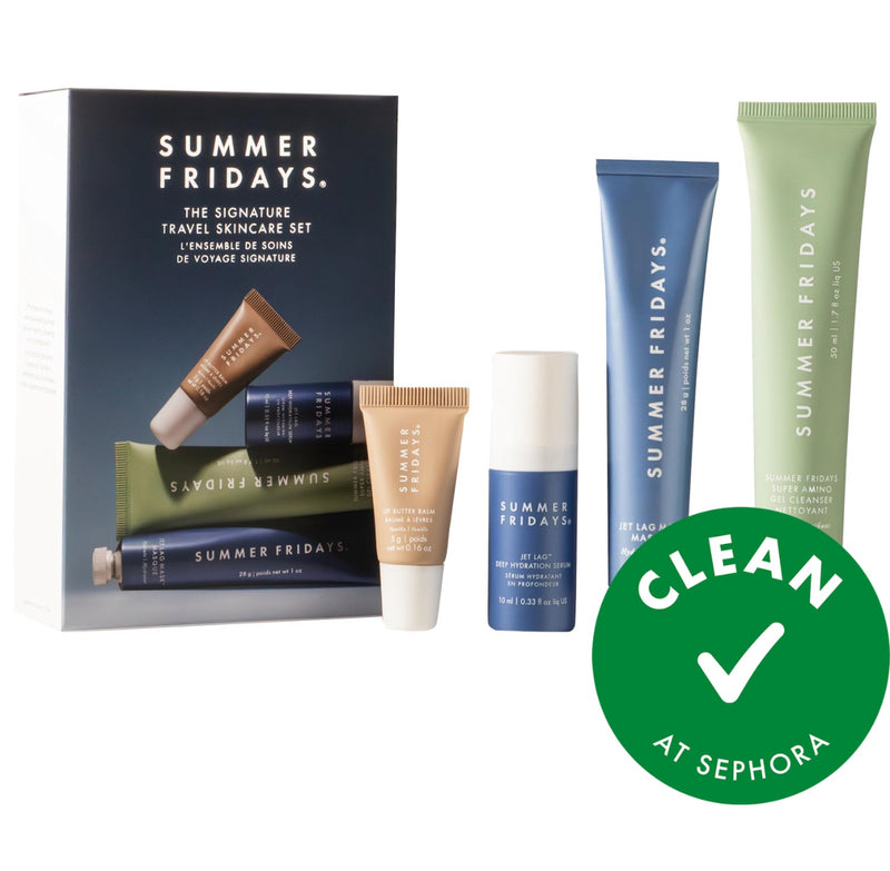 Summer Fridays - The Signature Travel Skincare Set *Preorder*