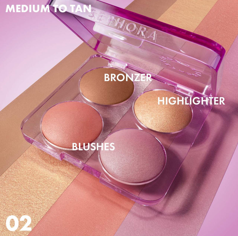 Sephora Collection - Colorful Face Bronzer, Blush & Highlighter *Preorder*