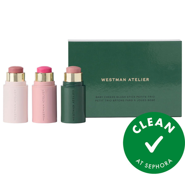 Westman Atelier - Mini Baby Cheeks Blush Trio *Preorder*