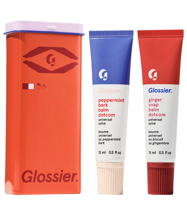Glossier - Sugar + Spice Balm Dotcom Lip Balm Duo Makeup Gift Set *Preorder*