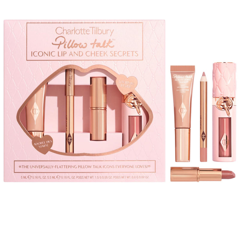 Charlotte Tilbury - Pillow Talk Lip & Cheek Secrets Set *Preorder*