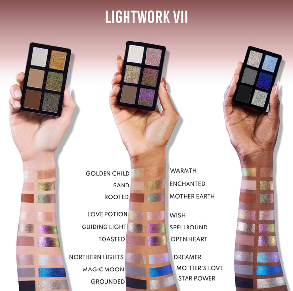 Danessa Myricks Beauty - Ligthwork VII The Freedom Makeup Palette: Magnetic, Customizable, Stackable Palette with Illuminating Pigments for Eyes, Face & Lips *Preorder*