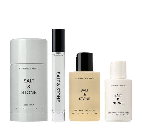 Salt & Stone
Bergamot & Hinoki Body Care Essentials *Preorder*