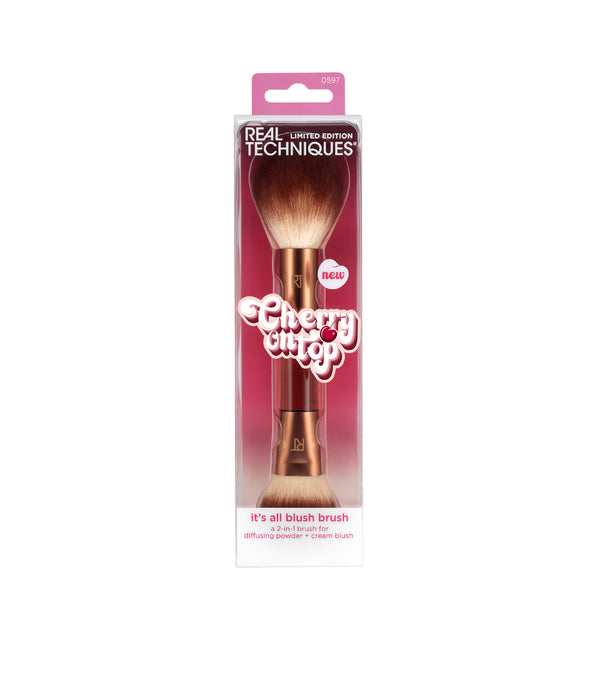 Real Techniques - Cherry On Top It's All Blush Makeup Brush *Preorder*