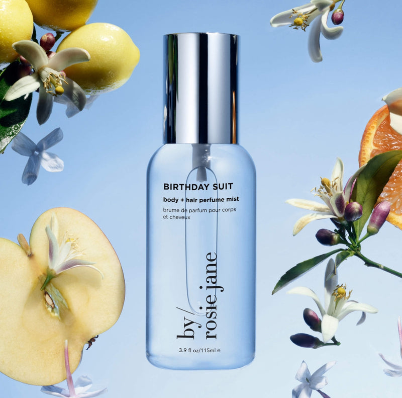 By Rosie Jane - Birthday Suit body + hair perfume mist with musk *Preorder*