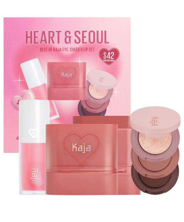 Kaja - Heart & Soul Eye, Cheek and Lip Set