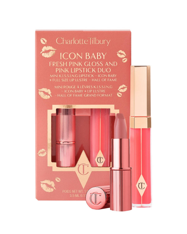 Charlotte Tilbury - K.I.S.S.I.N.G Lipstick and Lip Gloss Duos *Preorder*