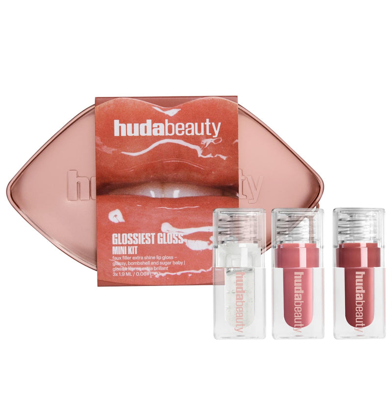 Huda Beauty - Mini Glossiest Lip Gloss Set *Preorder*