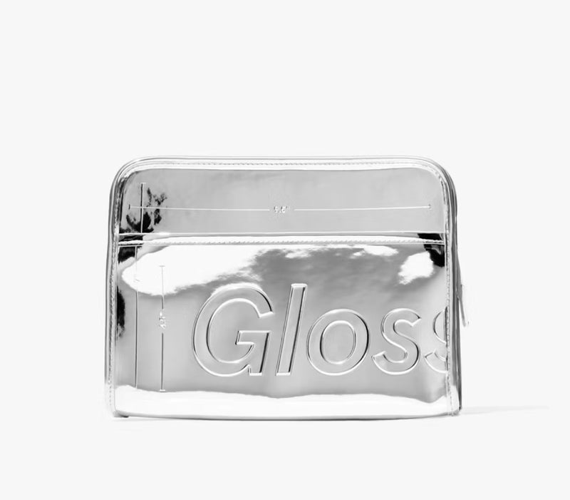 Glossier - Chrome Beauty Bag