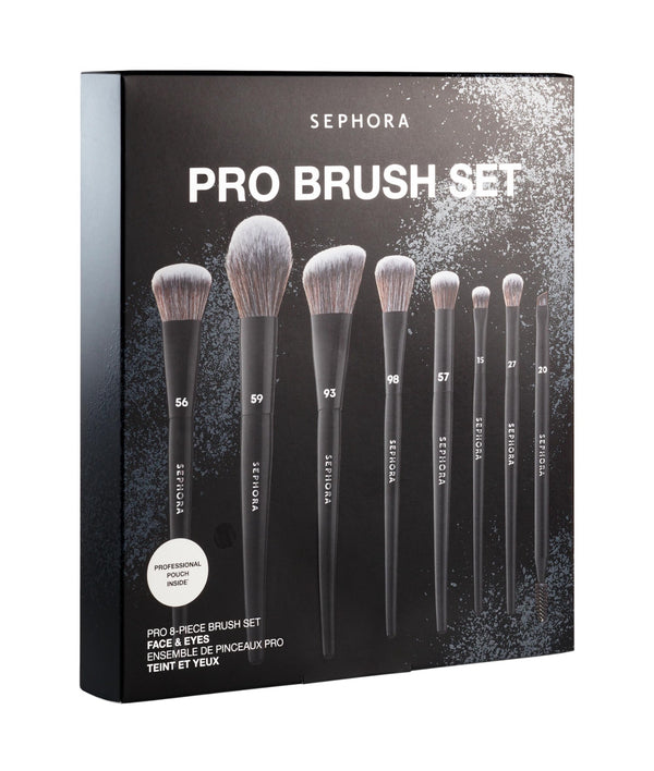 Sephora Collection - 8 Piece PRO Brush Face & Eye Set *Preorder*