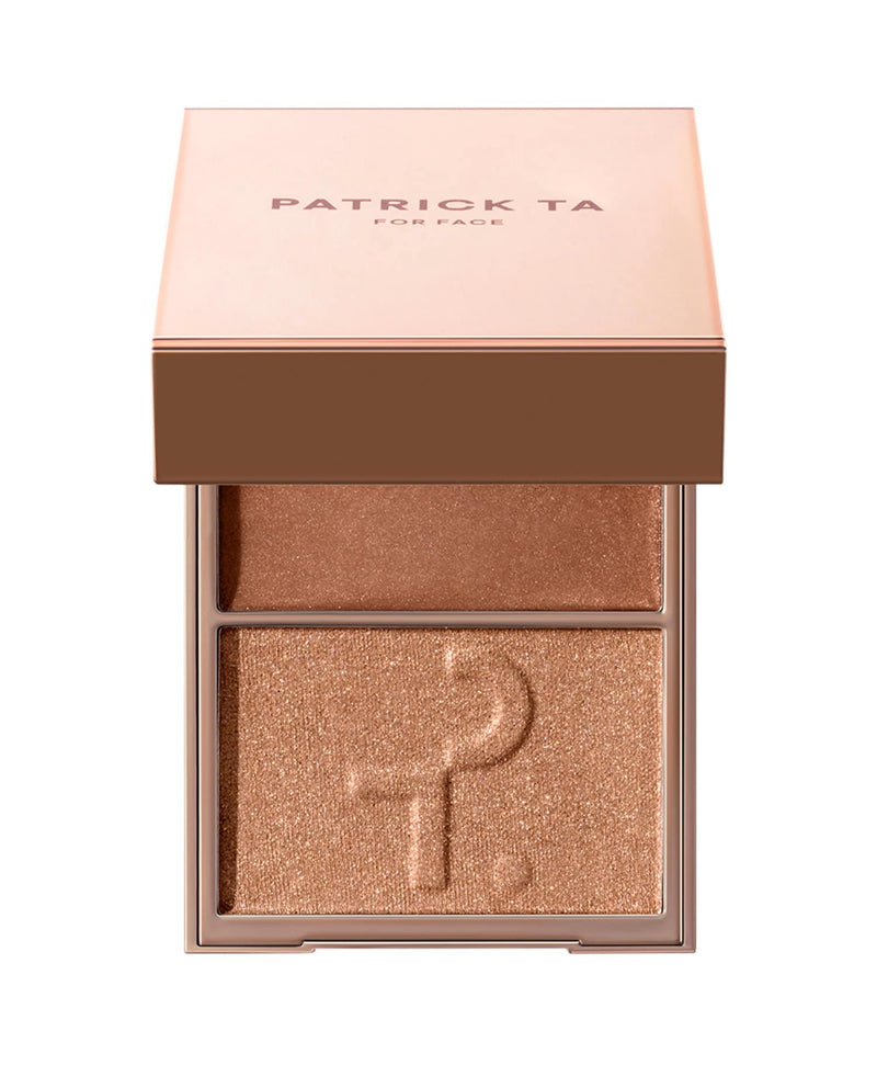 Patrick Ta - Major Glow Creme & Powder Light Reflecting Translucent Highlighter Duo *Preorder*