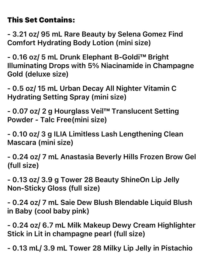 Sephora Favorites - Gleamy Dreamy Makeup Set *Preorder*