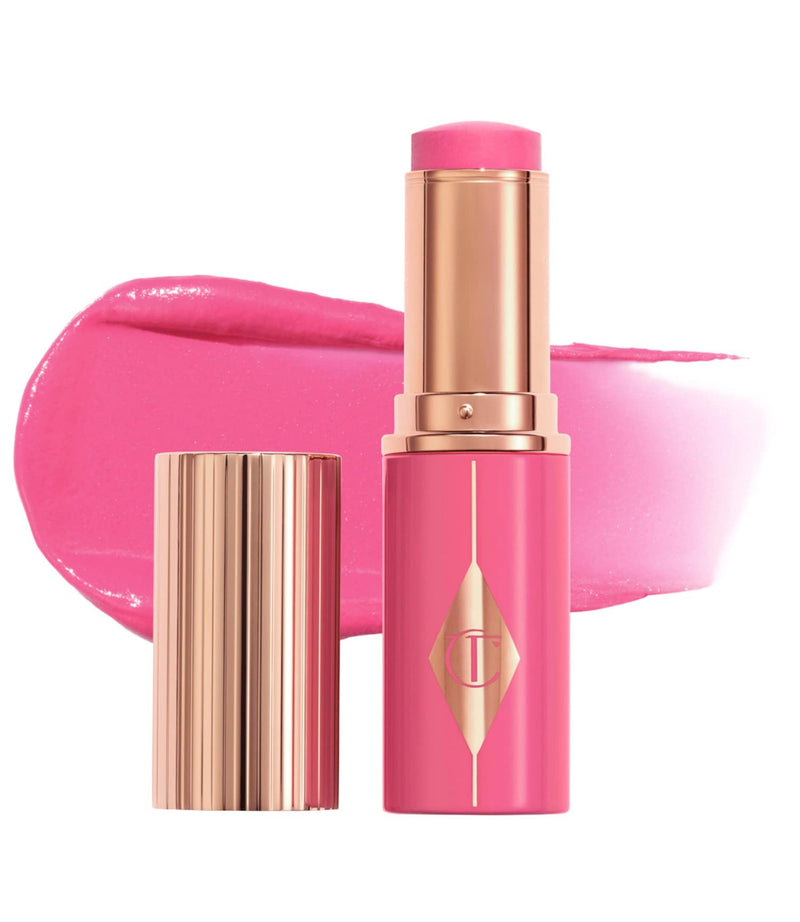 Charlotte Tilbury - Unreal Lip + Cheek Glow Blush Stick with Hyaluronic Acid *Preorder*