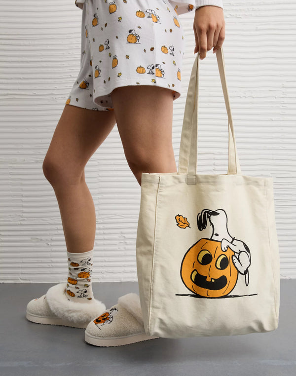 AE Snoopy Halloween Canvas Tote Bag *Preorder*