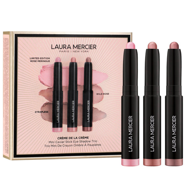 Laura Mercier - Mini Creme De La Creme Caviar Stick Eyeshadow Trio Gift Set *Preorder*