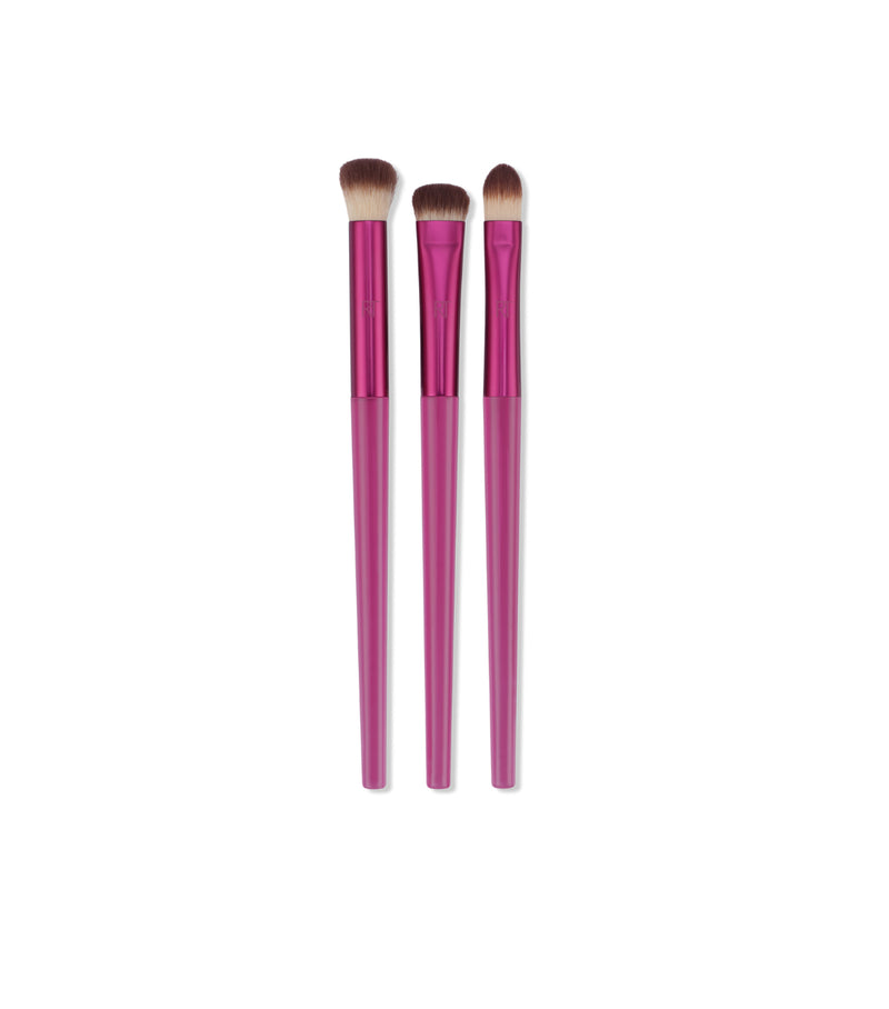 Real Techniques - Cherry On Top MesmerEYES Makeup Brush Trio *Preorder*