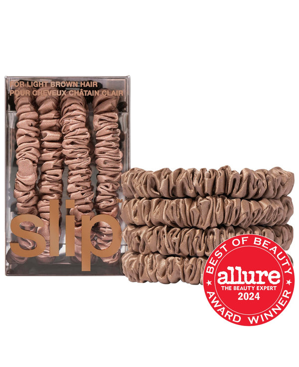 Slip - Slipsilk Skinny Scrunchies - 4 Pack *Preorder*