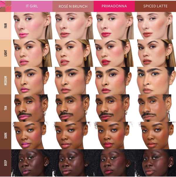 Danessa Myricks - Mini Yummy Skin Flushed Essentials: Face & Lip Makeup Gift Set *Preorder*
