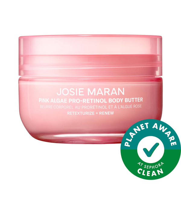 Josie Maran - Pink Algae Pro Retinol Body Butter for Anti-aging and KP *Preorder*