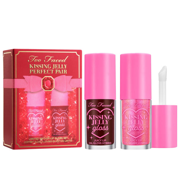 Too Faced - Kissing Jelly Perfect Pair Lip Gloss Set *Preorder*