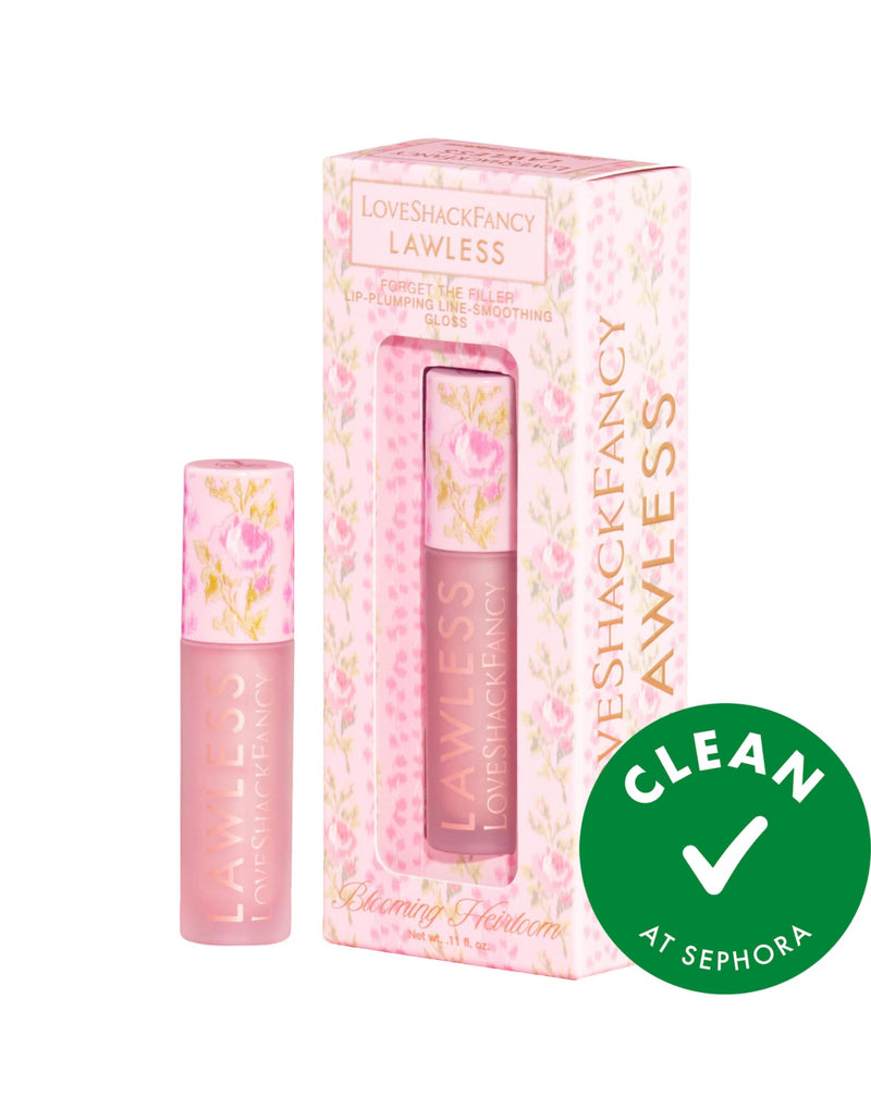 Lawless - Forget The Filler Lip Plumper Line Smoothing Gloss *Preorder*