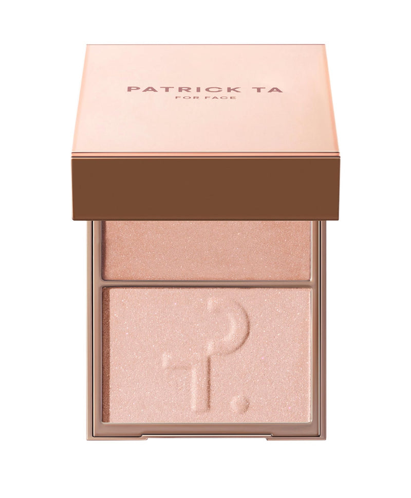 Patrick Ta - Major Glow Creme & Powder Light Reflecting Translucent Highlighter Duo *Preorder*