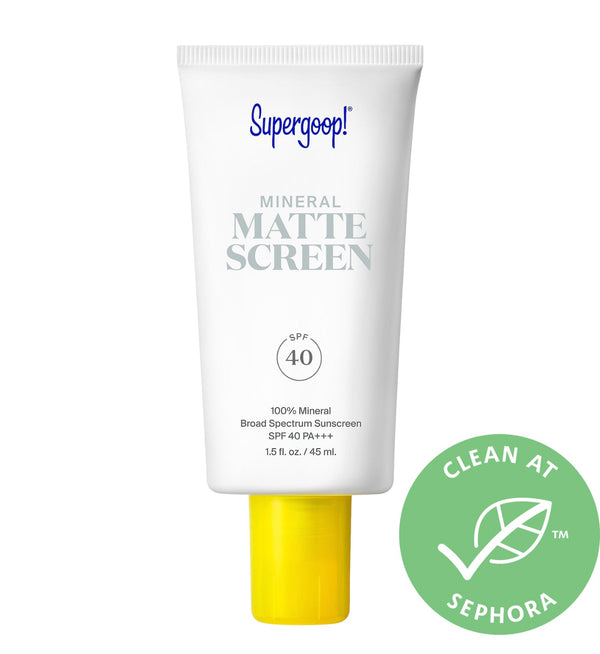 Supergoop! - 100% Mineral Mattescreen Sunscreen SPF 40 45 ml