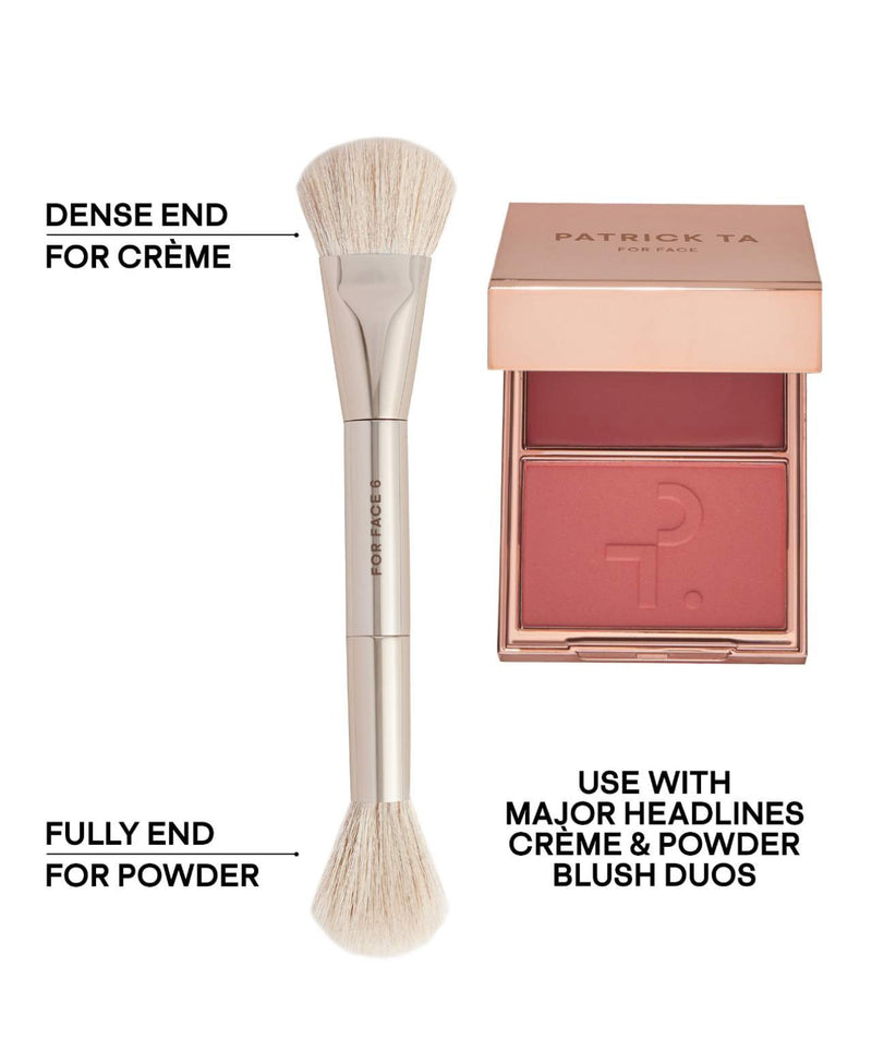 Patrick Ta - Dual Ended Precision Blush Brush *Preorder*