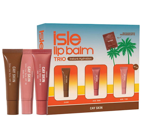 Cay Skin - Isle Lip Balm SPF 30 Holiday Lip Trio *Preorder*