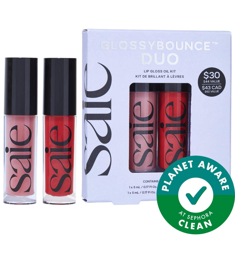 Saie - Glossybounce Lip Gloss Oil Duo *Preorder*