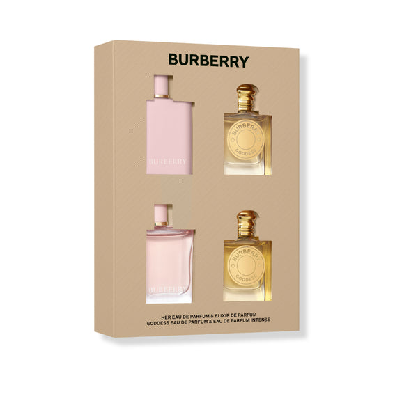 Burberry Her & Burberry Goddess 4 Piece Mini Holiday Gift Set *Preorder*