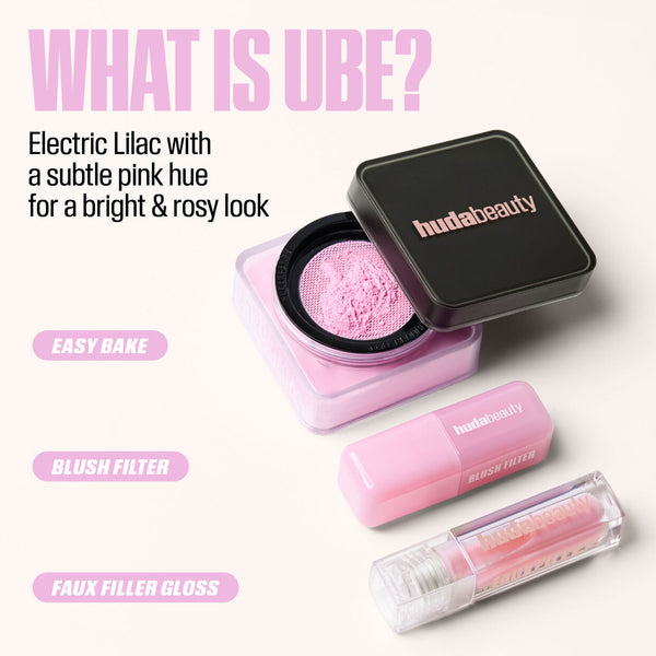 Huda Beauty - Easy Bake Loose Baking & Setting Powder Ube Birthday Cake Limited Edition *Preorder*