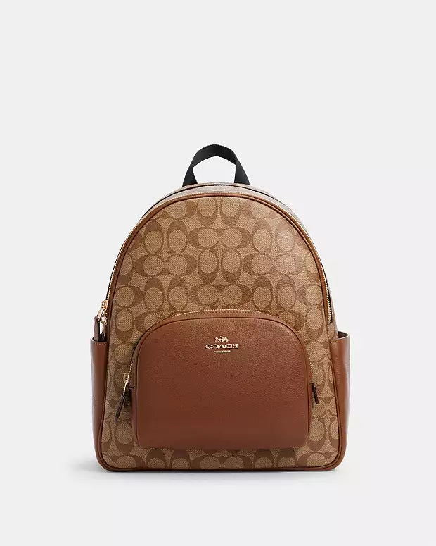 Coach Outlet - Court Backpack In Signature Canvas *Preorder*