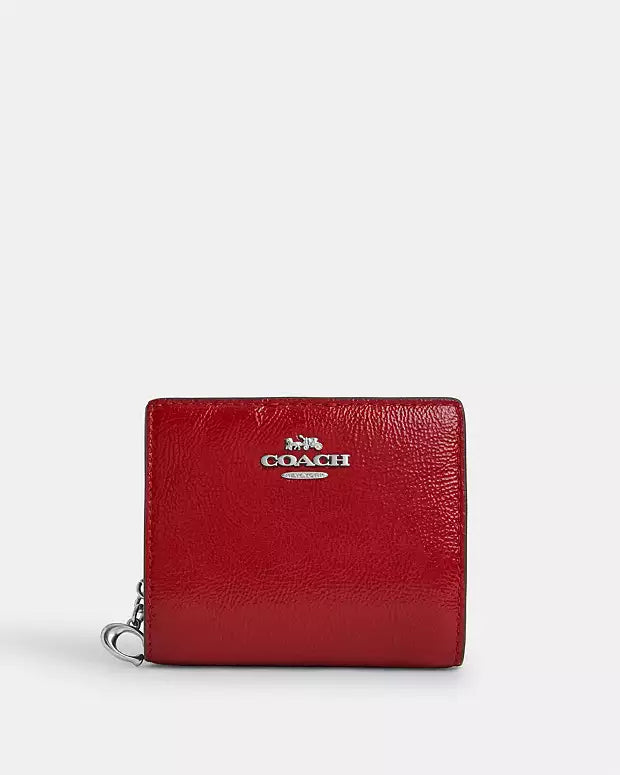 Coach Outlet - Snap Wallet red/silver *preorder*