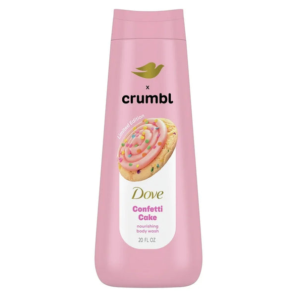 Dove Crumbl Moisturizing Liquid Body Wash Confetti Cake *Preorder*