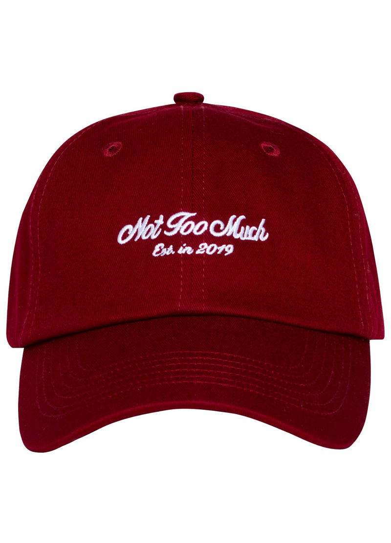 Patrick Ta - “Not too Much” Baseball Cap *Preorder*