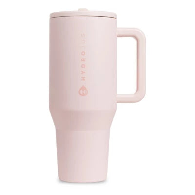 Hydrojug Traveler 40oz Tumbler with Handler Pink Sand *Preorder*