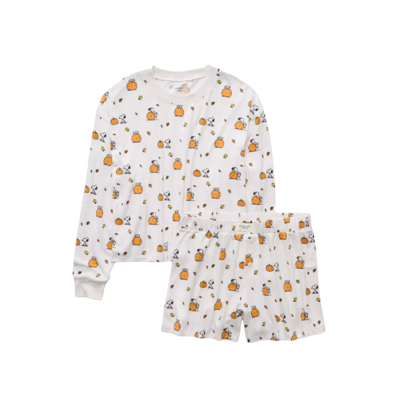 AE Luxe Plush Snoopy Halloween Tank Top & Pant PJ Set *Preorder*