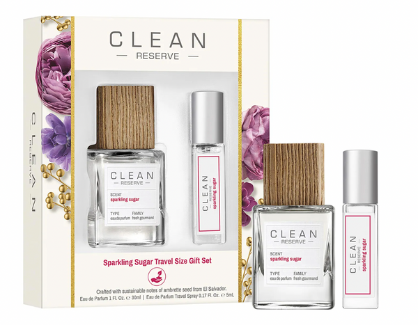 CLEAN RESERVE Sparkling Sugar Travel Size Perfume Set *Preorder*