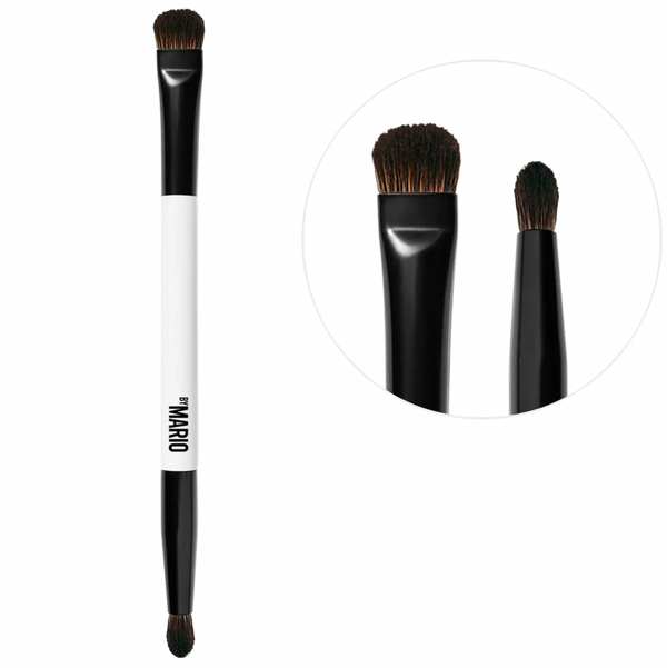 MAKEUP BY MARIO E6 Dual-Ended Eyeshadow Brush *Preorder*