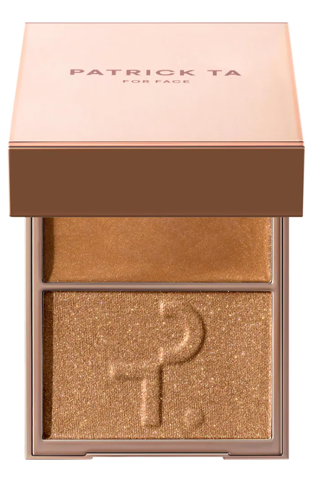 PATRICK TA Major Glow Crème & Powder Light Reflecting Translucent Highlighter Duo *Preorder*