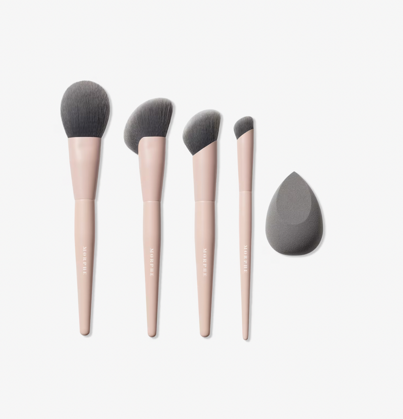 Morphe - Face Shaping Essentials Bamboo & Charcoal-Infused Face Brush Set *Preorder*