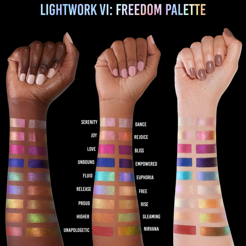 Danessa Myricks Beauty LIGHTWORK VI The Freedom Palette: Magnetic, Customizable, Stackable Palette with Illuminating Pigments for Eyes, Face & Lips *Preorder*