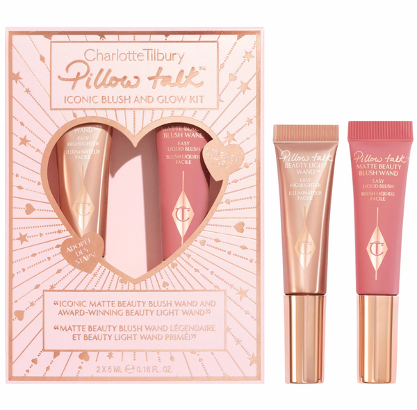 Charlotte Tilbury Mini Pillow Talk Iconic Blush and Glow Kit Set *Preorder*