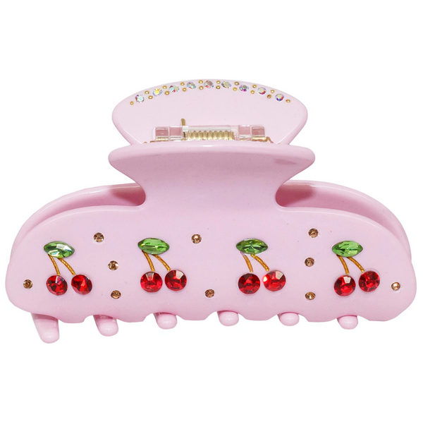 Emi Jay - Sweetheart Hair Claw Clip in Pink Cherry Pie *Preorder*